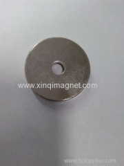 Neodymium Iron Boron magnet with counter bore