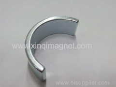 Huge Segment motor magnet Zinc plating