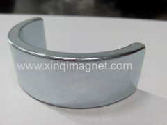 Huge Segment motor magnet Zinc plating