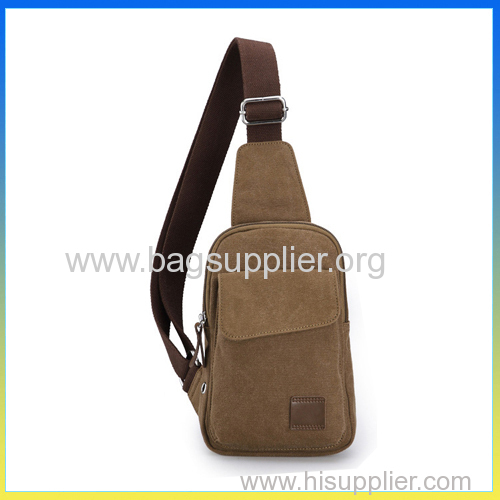 canvas casual shoulder bag