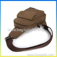 Qualified message chest bag 2014 new canvas casual shoulder bag