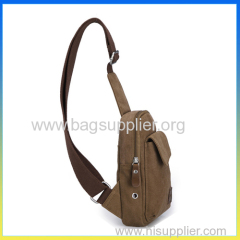 Qualified message chest bag 2014 new canvas casual shoulder bag