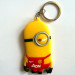 pvc soft rubber keychains