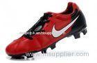 Black/Red Outdoor Soccer Shoes