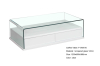 New design modern glass coffee table