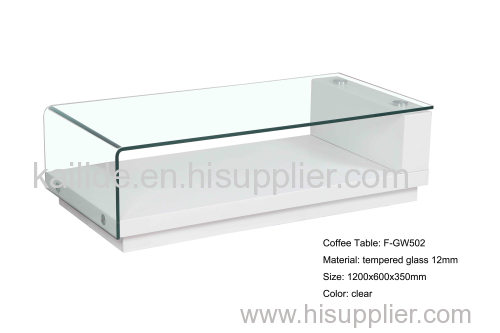 F-GW502 New product modern glass tea table