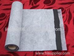 Double composite nonwoven cloth with activated carbon fiber