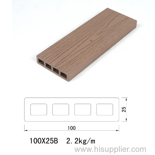 WPC hollow Decking/High Quality Floor/Outdoor WPC.