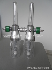 hospital using wall mount medical oxygen flowmeter