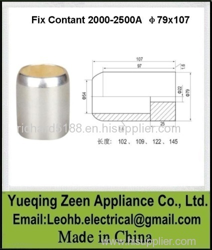 2500-3150A fixed contact 109*107