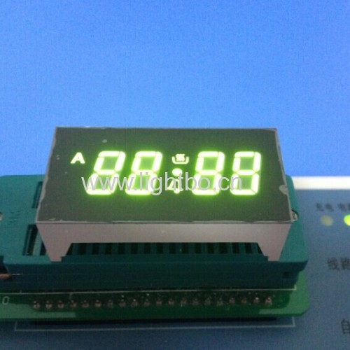 Пользовательские 4-значное 10мм супер зеленый 7-сегментный светодиодный дисплей для управления Отметчика времени печи