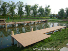 146*32mm outdoor hollow wpc decking