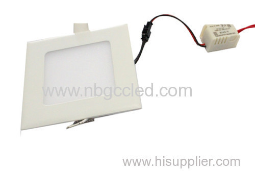 110mm LED Square Panel Light Fixture with super white LEDs.