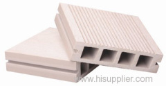 120*30mm outdoor hollow wpc decking