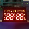 Ultra red Common cathode 4 Digit 7 segment led display for oven timer control