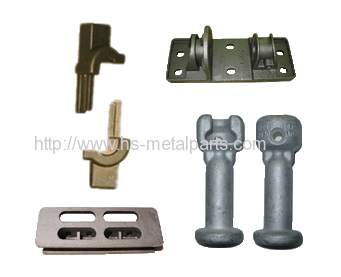 Hot investment casting railway parts