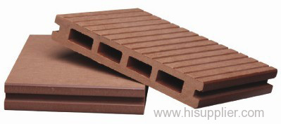 146*22mm outdoor hollow wpc decking