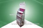 Adjustable 3 - Shelf POS Cardboard Displays Cardboard Display Stand for Beauty Care Products