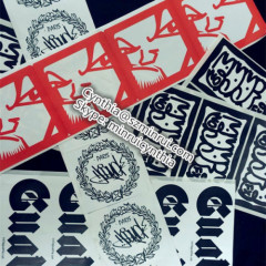 Tamper Evident Self Adhesive Eggshell Destructible Vinyl Stickers