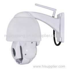 Outdoor megapixel PTZ poe dome ip camera wireless