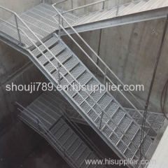 Round Channel-shaped Safety Grating - Non-skid Plate