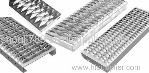 Diamond Channel-shaped anti-skid Safety Grating Diamond safety grating is made from carbon steel, aluminum steel and st