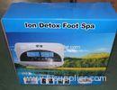 Infrared Belt Dual Ionic Detox Foot Spa 2.8A 25 W With Black Stainless Steel Array