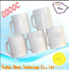 11oz White Ceramic Mug For Transfer