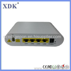 Hot sell 4GE gepon onu FTTH/FTTB modem,FTTH ONT compatible with HuaWei ZTE OLT