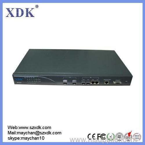 XDK 2pon port Gepon OLT FTTH network equipment epon OLT compatible with HuaWei ZTE BDCOM olt onu