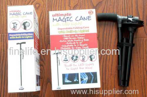 2014 newest folding trusty cane with LED