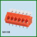 2.50 mm PCB Screwless Terminal Blocks connectors Spring terminal block