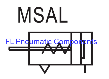 MSAL Aluminum Mini Cylinder