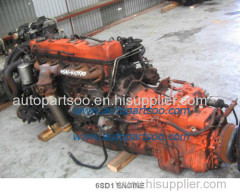 Used ISUZU 6SD1 6SA1 6HH1 6WA1 whole parts and assembly Engine assy, Usado 6SD1 Moto