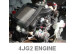 THE USED ENGINE FOR ISUZU 4JG2 ASSY