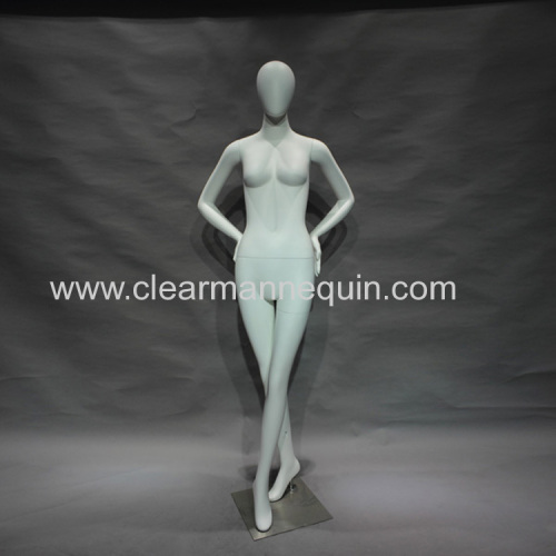 White fashion mannequin female