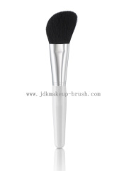 White handle blush brushes