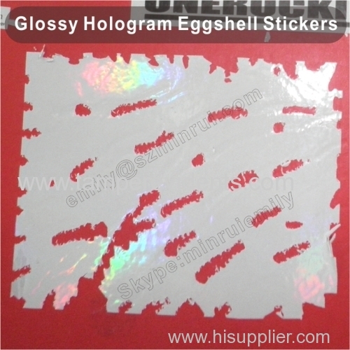 Glossy Reflect Ultra Destructile Vinyl Materials