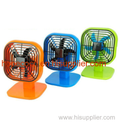 low noise square usb fan