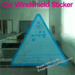 Custom Clear Static Cling Car Windshield Decal Sticker