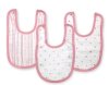 Baby bibs with cuted printed patterns