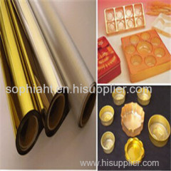 PVC Metallized Golden (Silver) Sheet