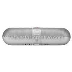 Beats Pill 2.0 by Dr.Dre Stereo Wireless Bluetooth Portable Speakers Silver