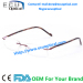 2014 new style Titanium rimless optical glasses frame unisex eyewear optical frames manufacturers in china