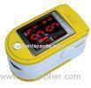 Portable Yellow Fingertip Pulse Oximeter Readings for Adult