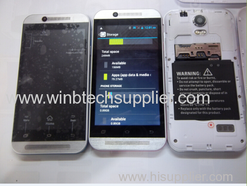 m8 mini mtk6572 dual core 512m ram 2g rom 3g wcdma phone