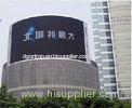 Advertising P16 Outdoor LED Display , 1R1G1B 9800Cd/ DIP Curved LED Screen For Airport