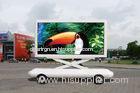 P10 7000 Nits Truck Mounted LED Screen , Full Color Mobile LED Display 1R1G1B