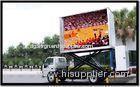 Outdoor P16 Truck Mounted LED Screens , High Definition Trailer Mounted Led Screen