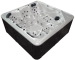 Outdoor jaccuzzi spa air water jets combo